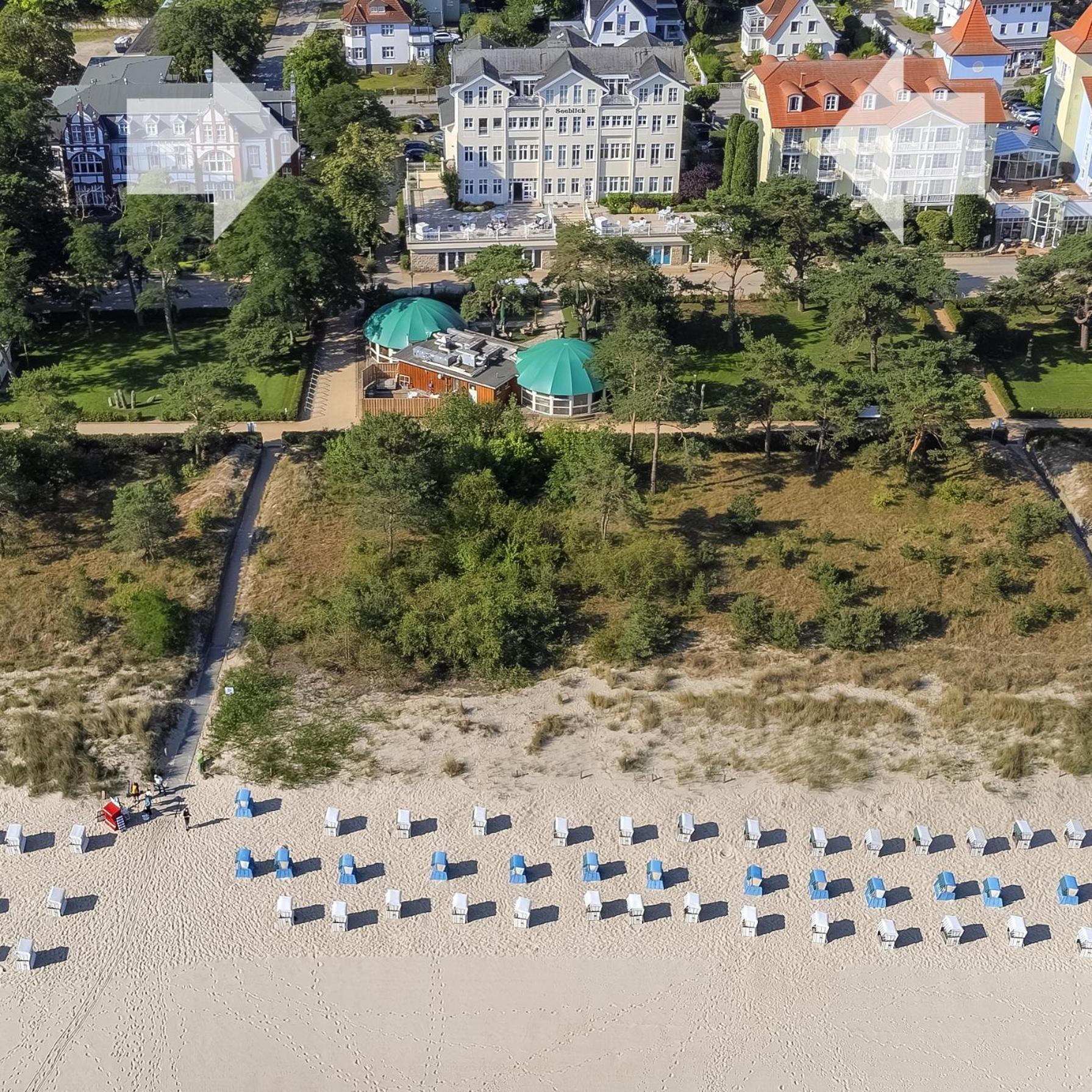 Haus Seeblick Hotel Garni & Ferienwohnungen Зиновиц Екстериор снимка