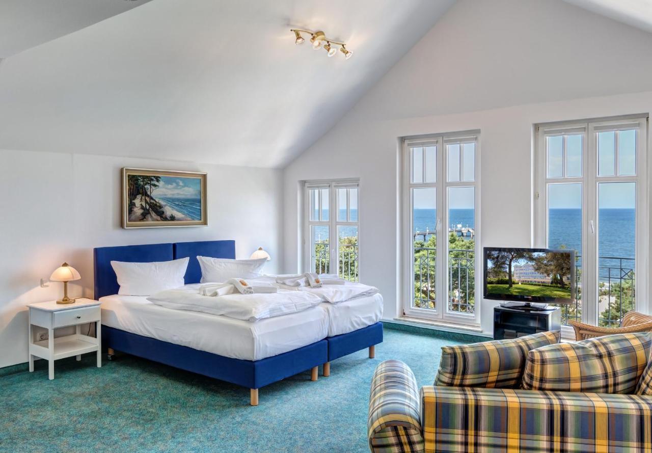 Haus Seeblick Hotel Garni & Ferienwohnungen Зиновиц Екстериор снимка